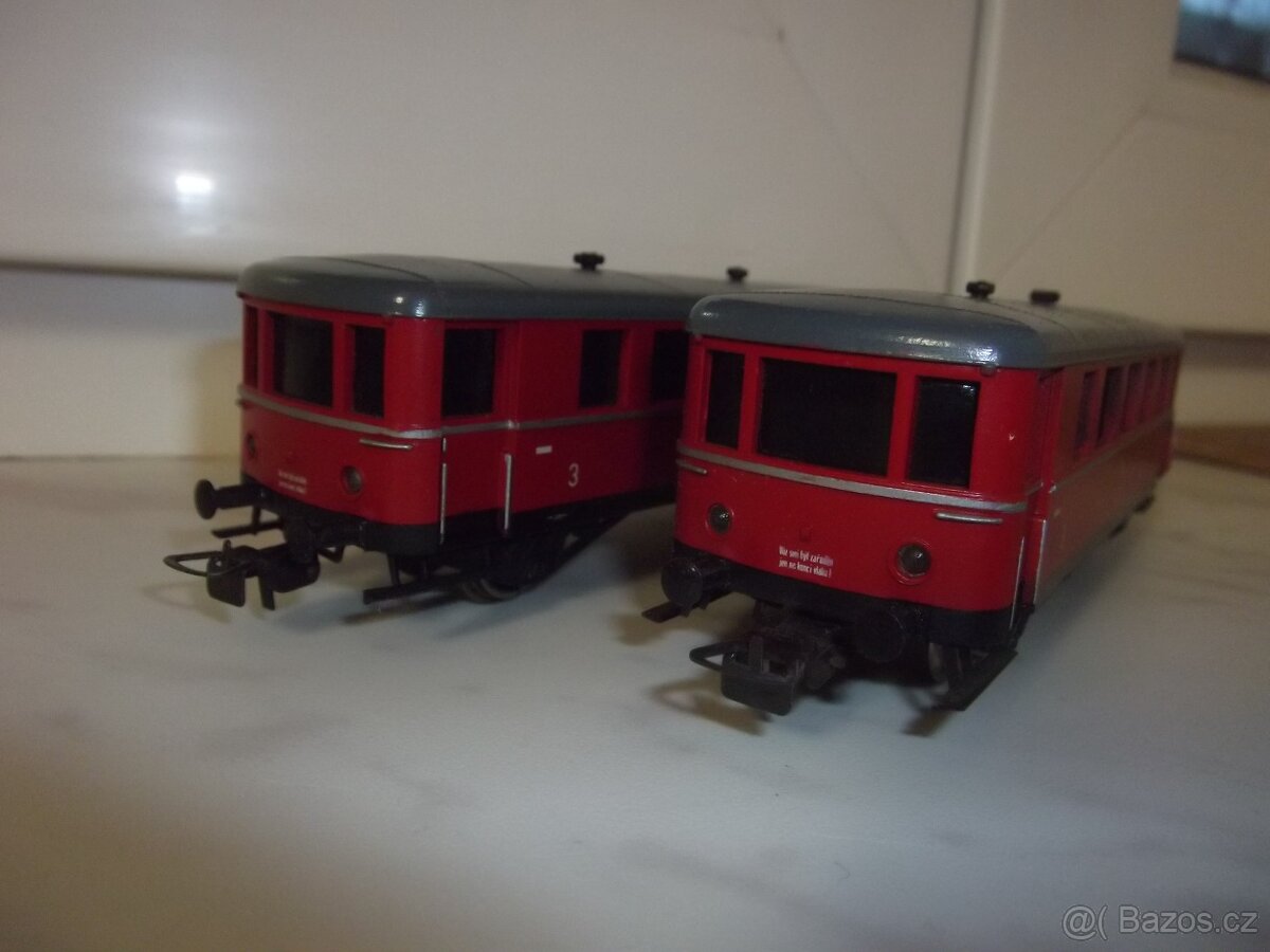motoráky ČSD a DB Piko vláčky H0 - 4