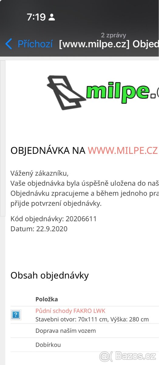 Půdní schody fakro lwk - 4