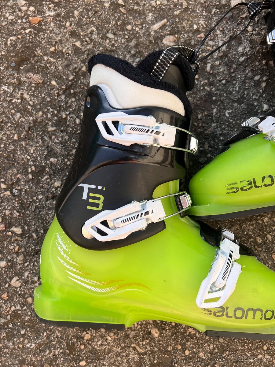 Juniorské lyžařské boty Salomon T3 - vel. 40 (25,5cm) - 4