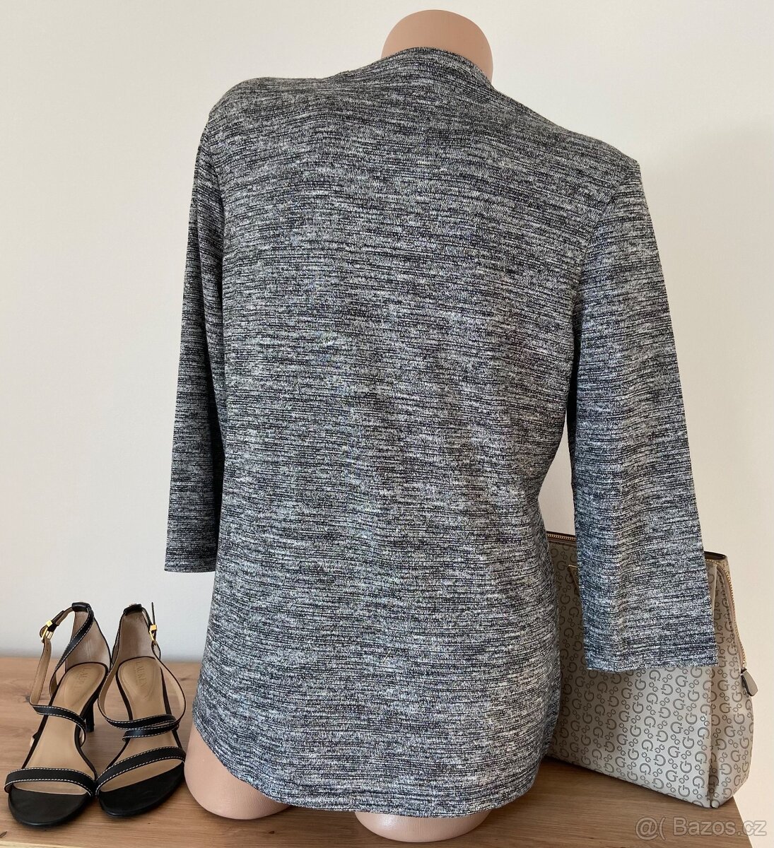 Dámská halenka s motivem kočky vel.M - 4