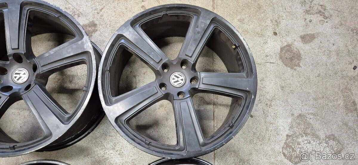Alu kola VW Touareg 5x130 Porche 10x22 ET55 11,5x22 - 4