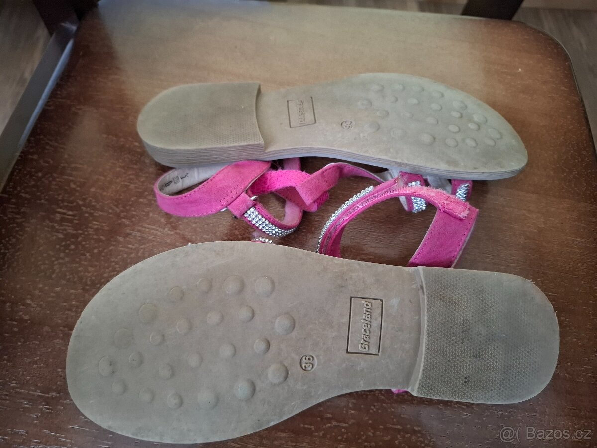 Dívčí sandále vel. 36 - 4
