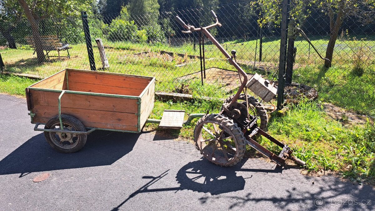 Motorobot rám a vozík domácí výroby - 4