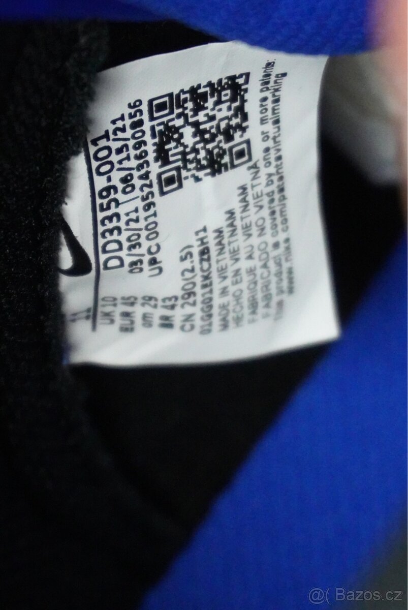 Nike Dunk High SE Camo Black Royal - 4