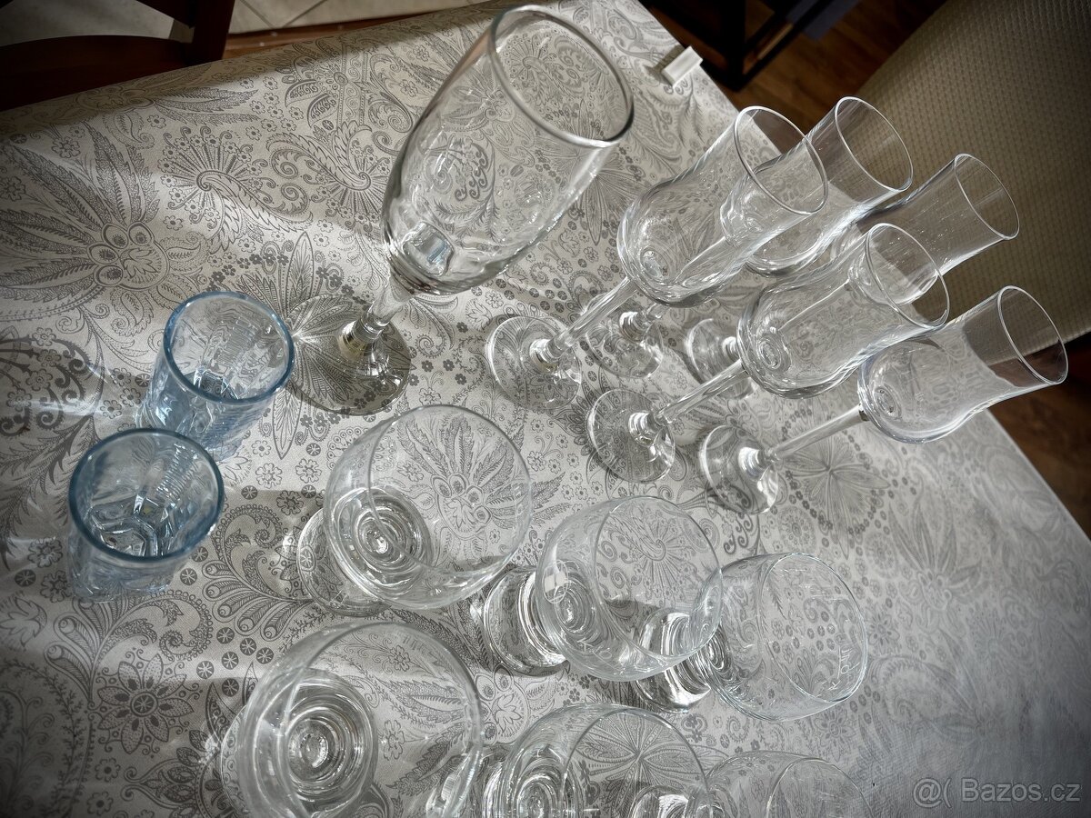 Skleněné nádobí “Bohemia Crystal” - 4