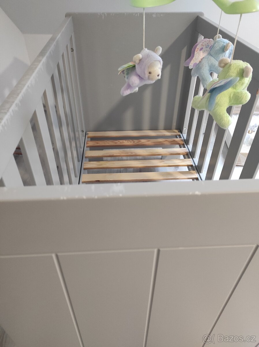 Postýlka s matrací - 4