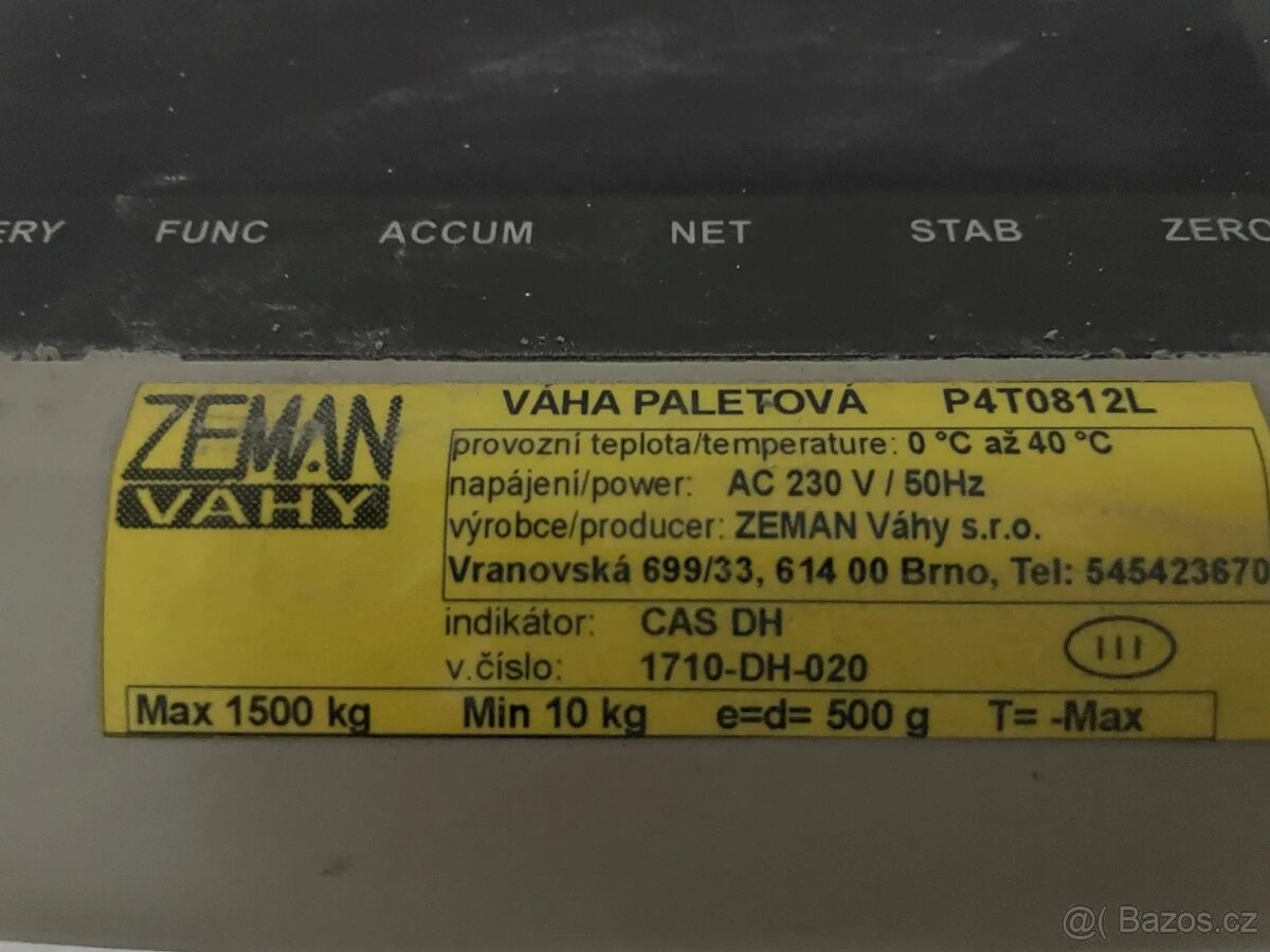 Váha paletová (lot: 29) - 4