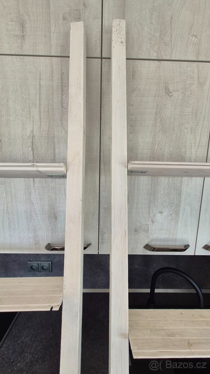 Regály do francouzského okna nebo do balkonových dveří - 4