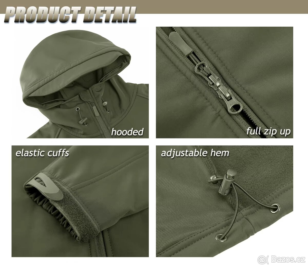 Softshell bunda Tacvasen XXL (XXXL) černá - 4