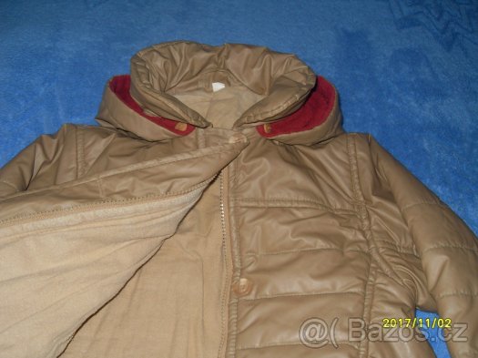 Dětská zimní bunda pro holčičku Vel.122 - 4