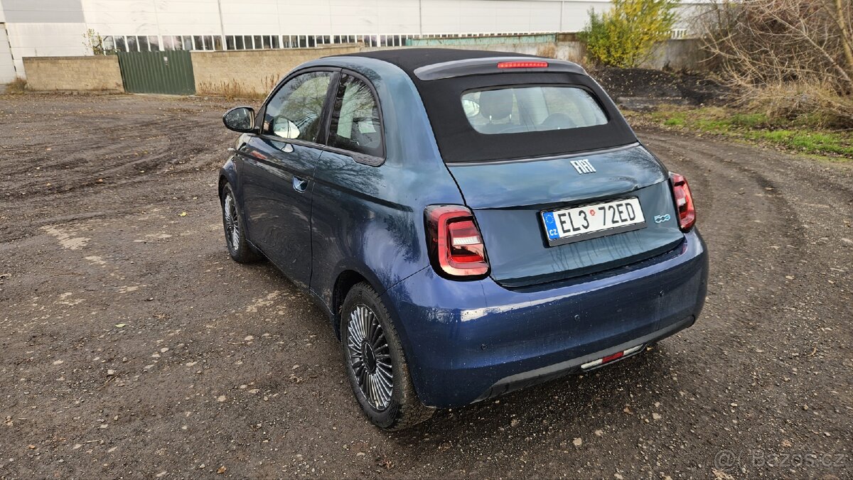 Fiat 500E Cabrio 87kW 42Ah bat Oceano - 4