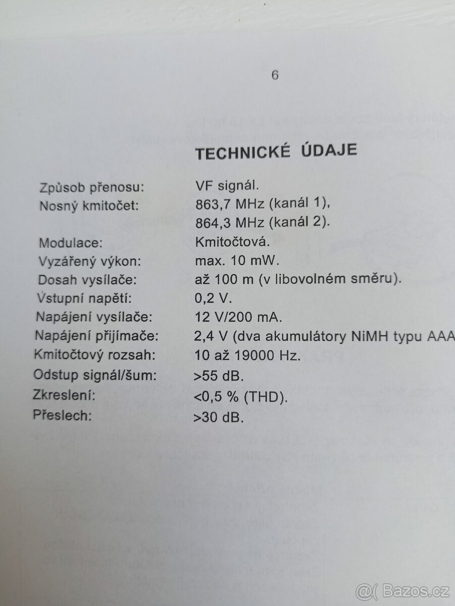 bezdrátová sluchátka Philips SBC HC 8350 - 4