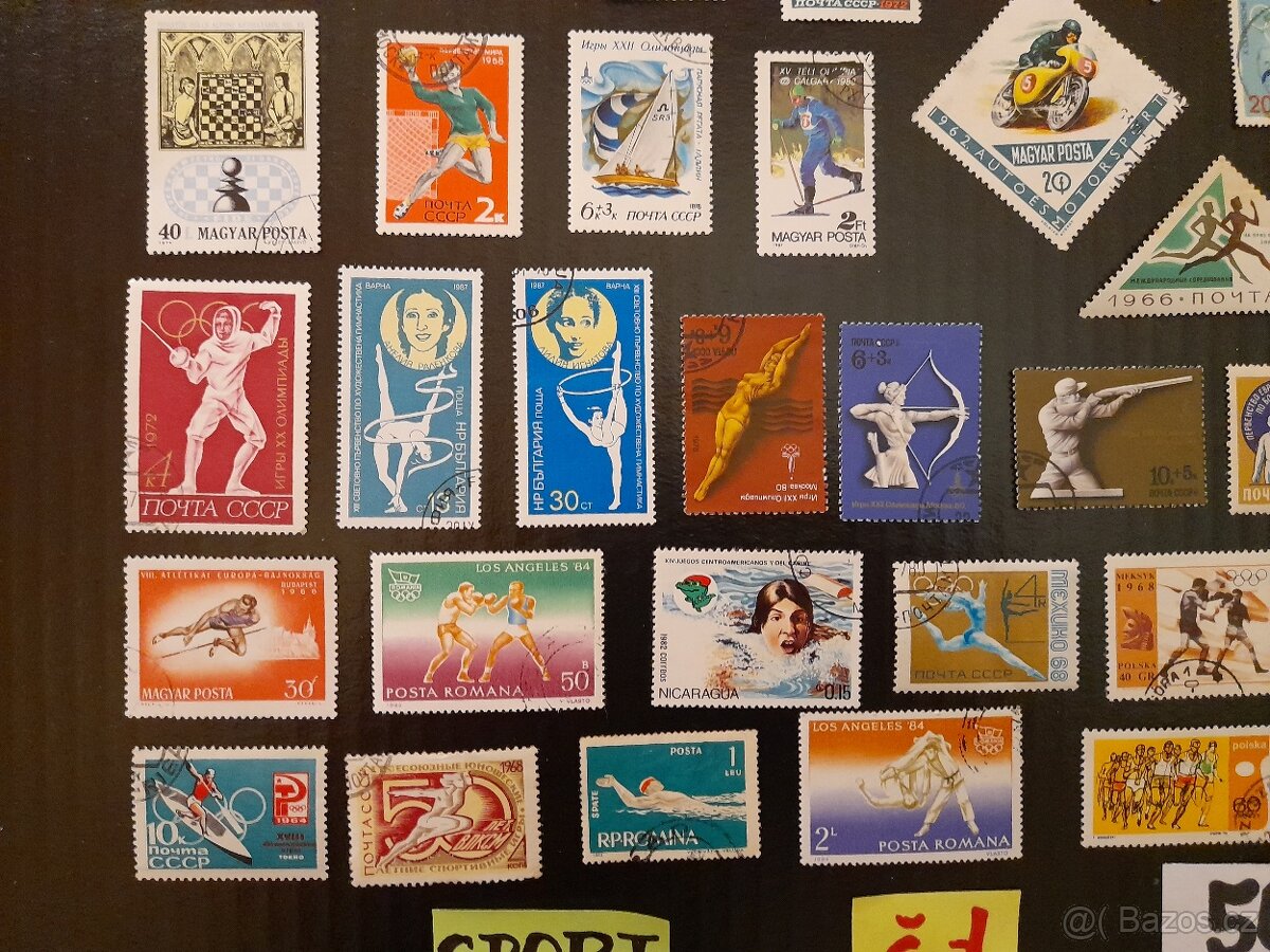 poštovní známky / SPORT č.1 50ks - 4