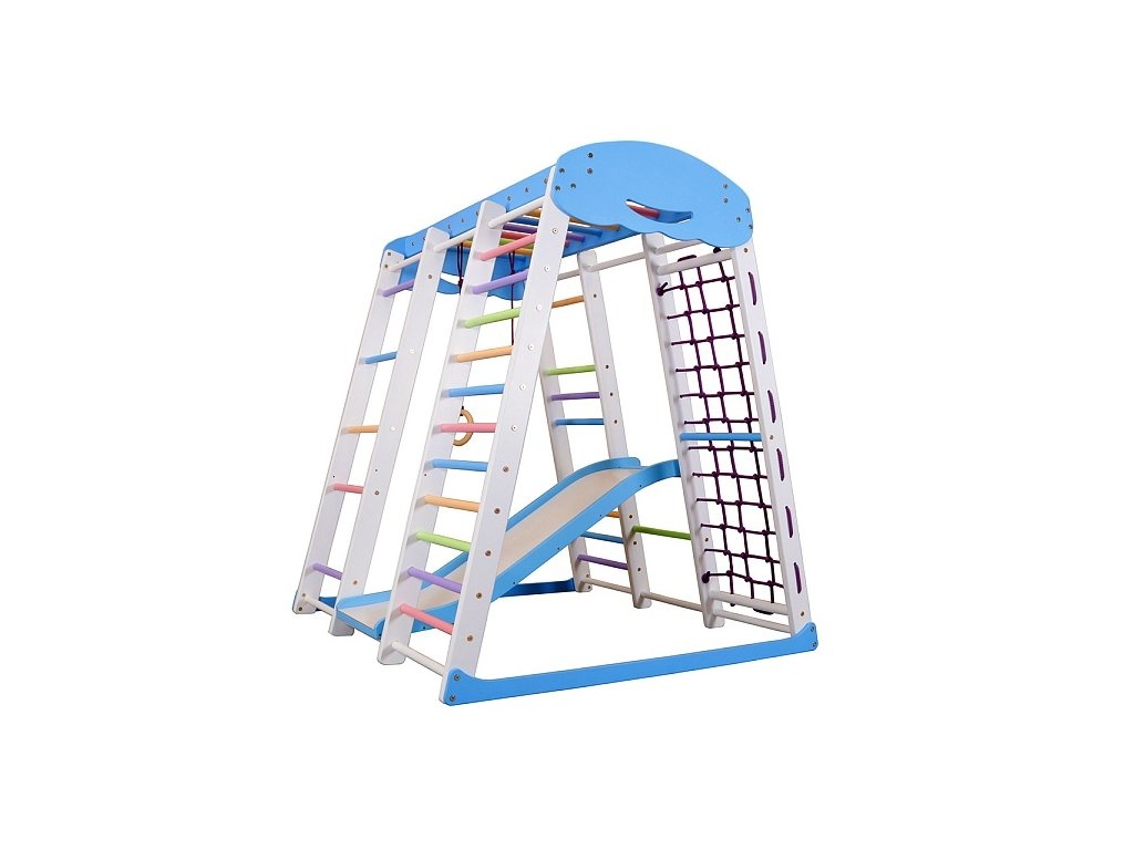 Prolézačka Žebřík Skluzavka Houpačka Hřiště SkyPlus 1 Wave - 4