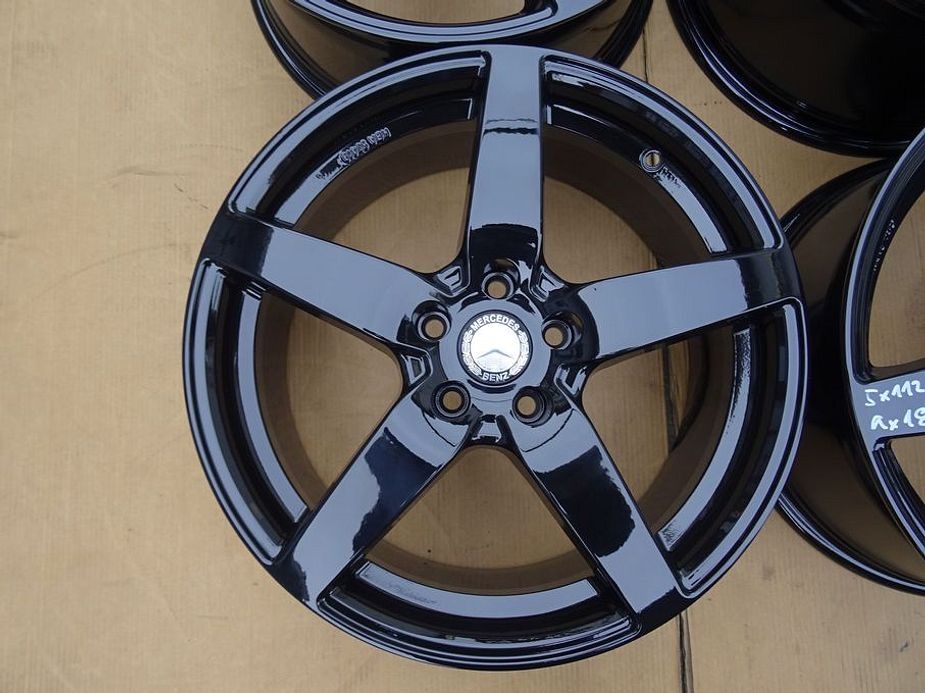 Alu disky dvourozměr Mercedes, 18", 5x112, ET 43, šíře 8,5J - 4