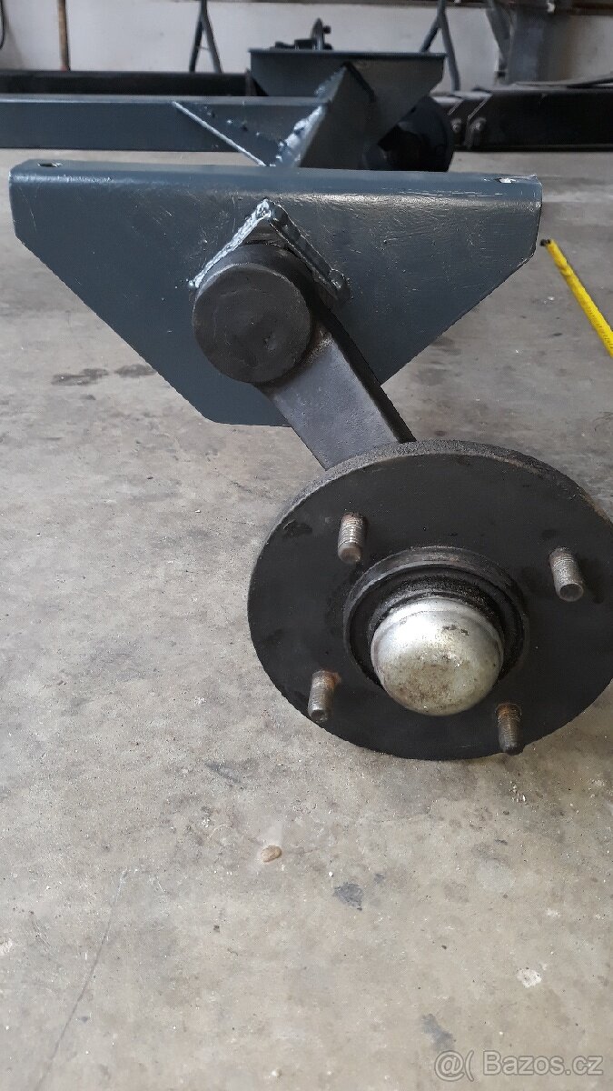 Náprava na přívěsný vozík Kempík - 4