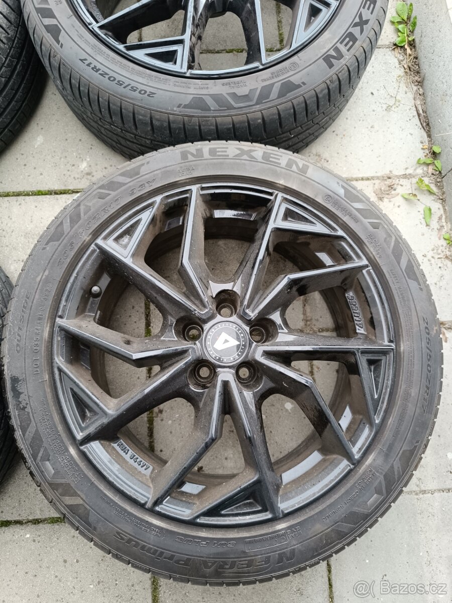 ALU kola Alutec 7x17 ET38 5x100 - 4
