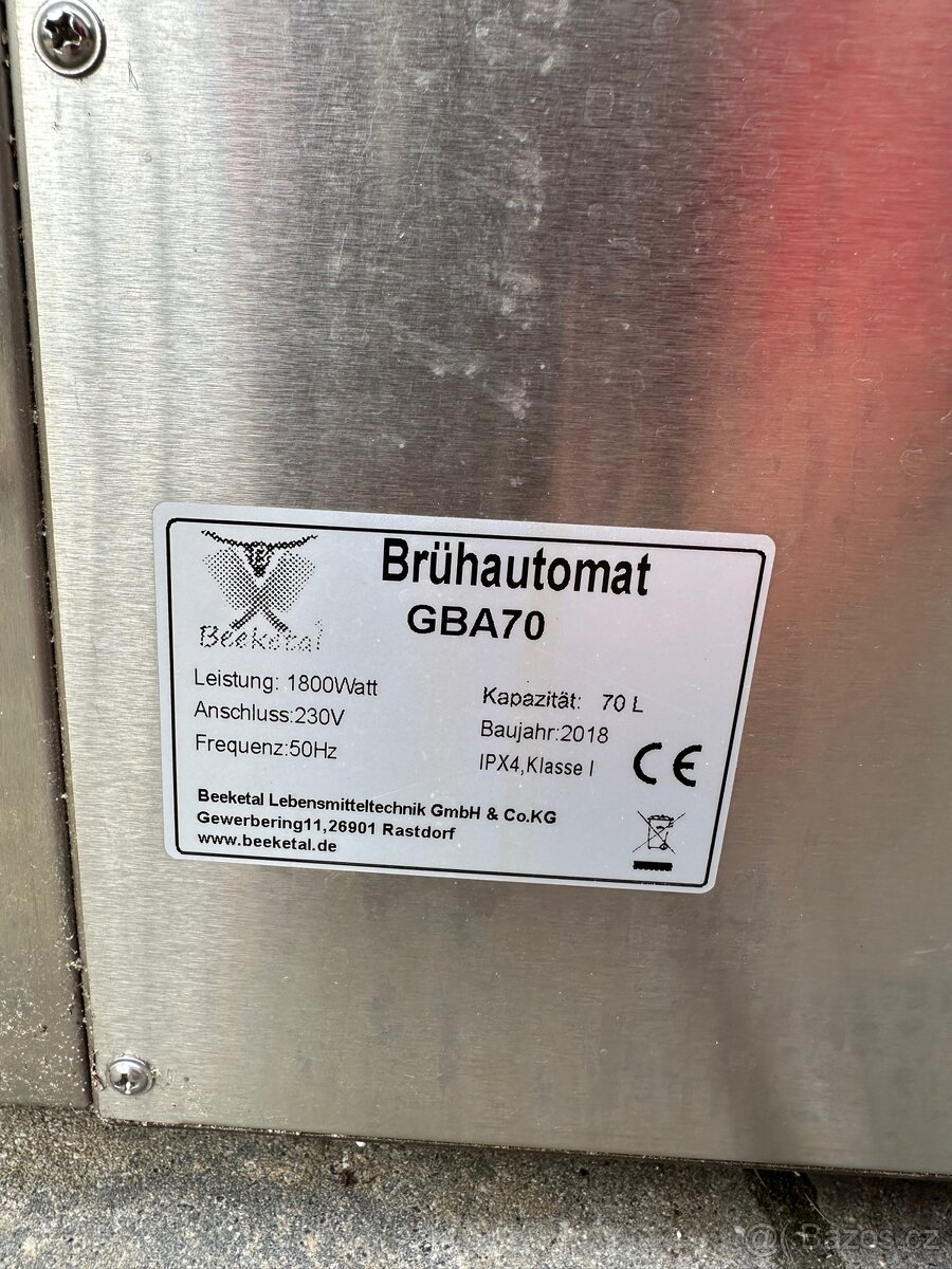 Beeketal GBA nerezový kotel 70 l - 4