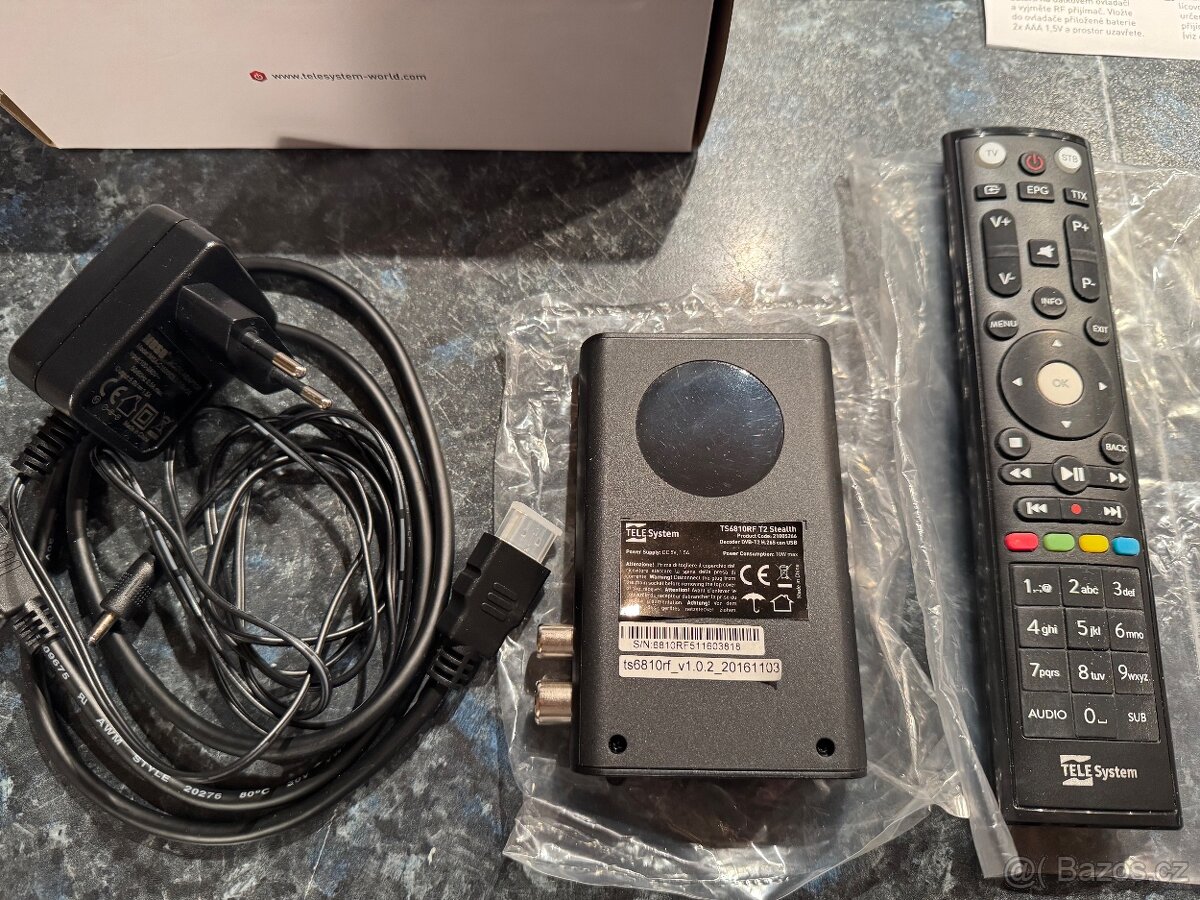 TeleSystem TS6810RF T2 HEVC Stealth - 4