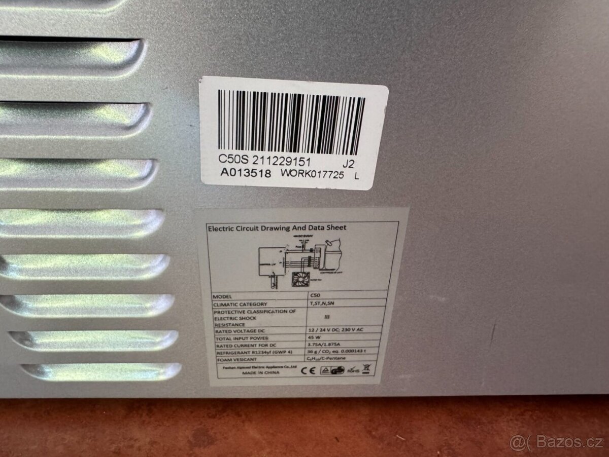 kompresorová chladnička mrazák Compass - 4