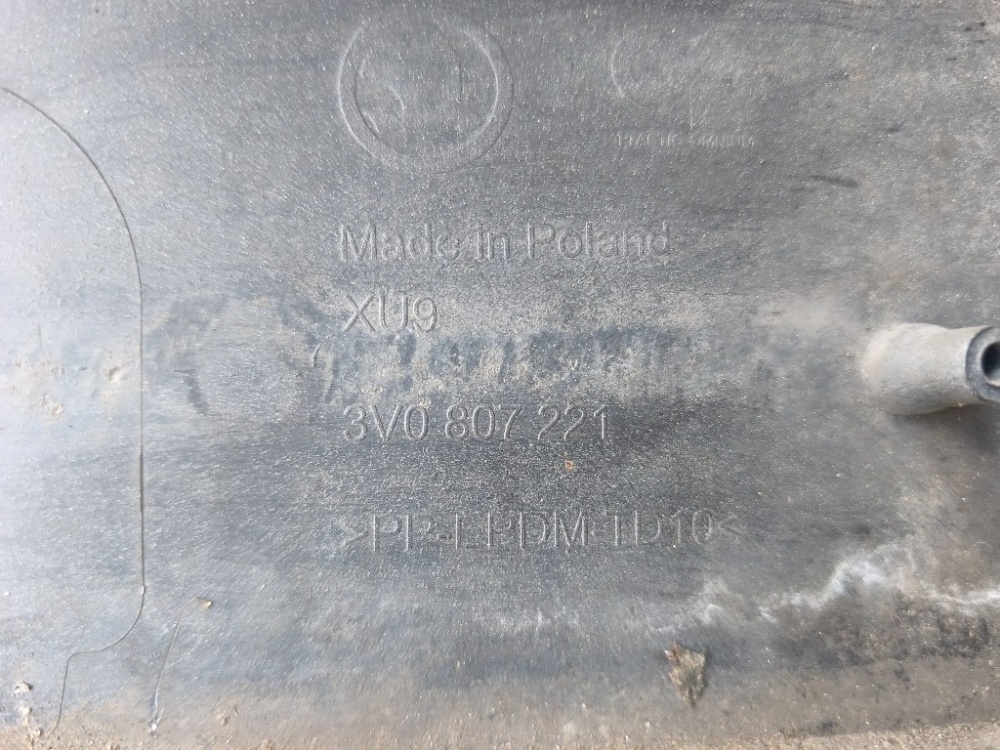 přední nárazník škoda superb III - 4