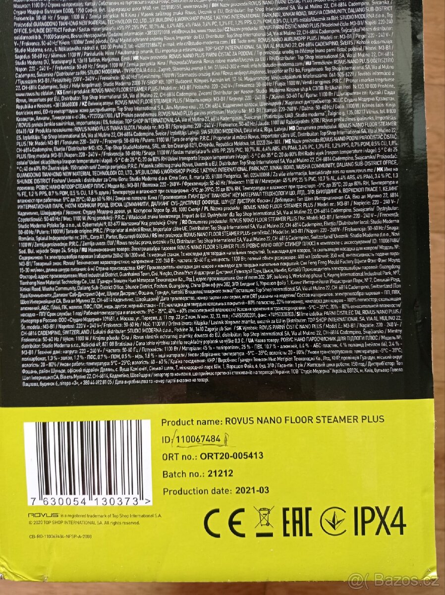 Parní čistič Rovus - 4