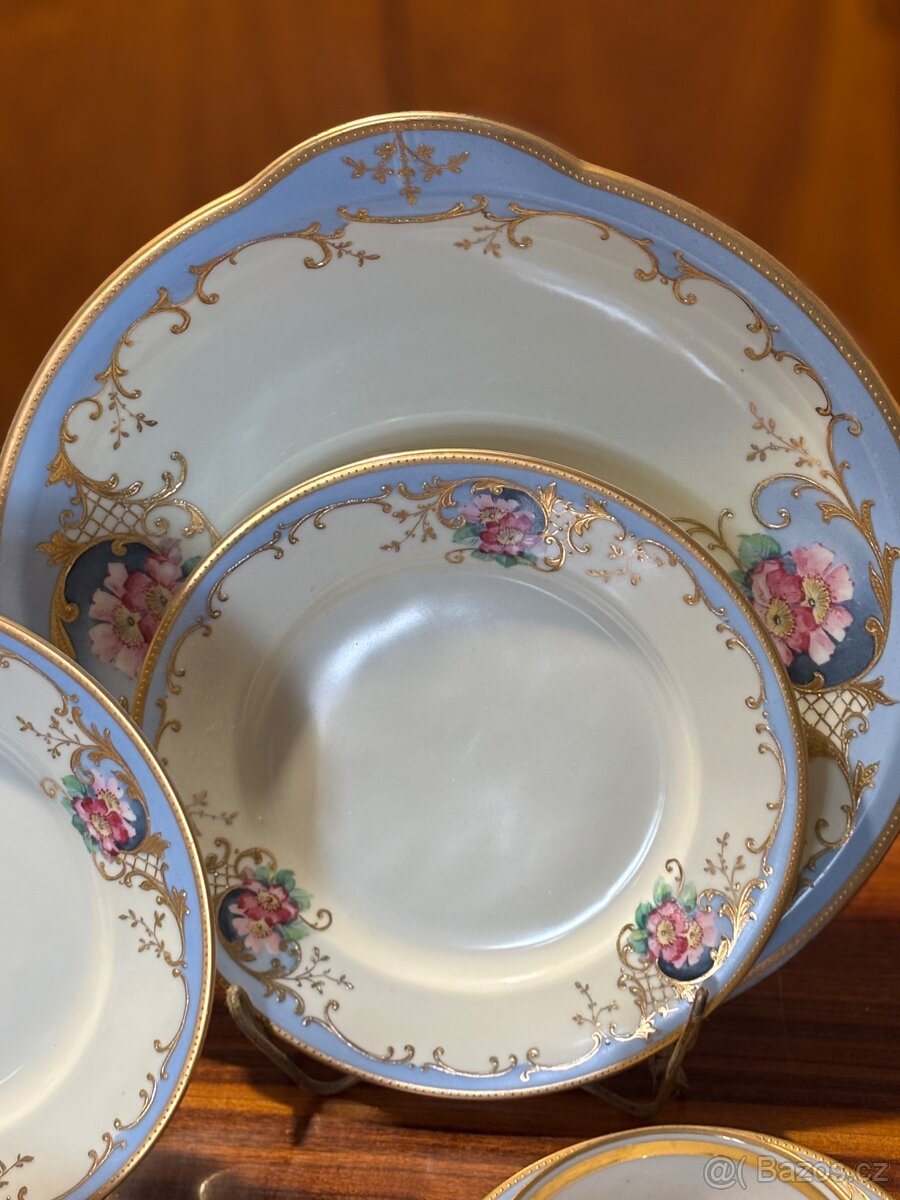 Porcelánový čajový servis - 4