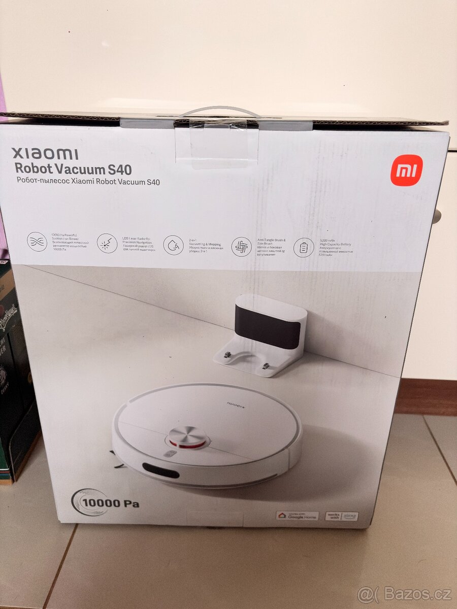 Xiaomi Robot Vacuum S40 Nový - 4