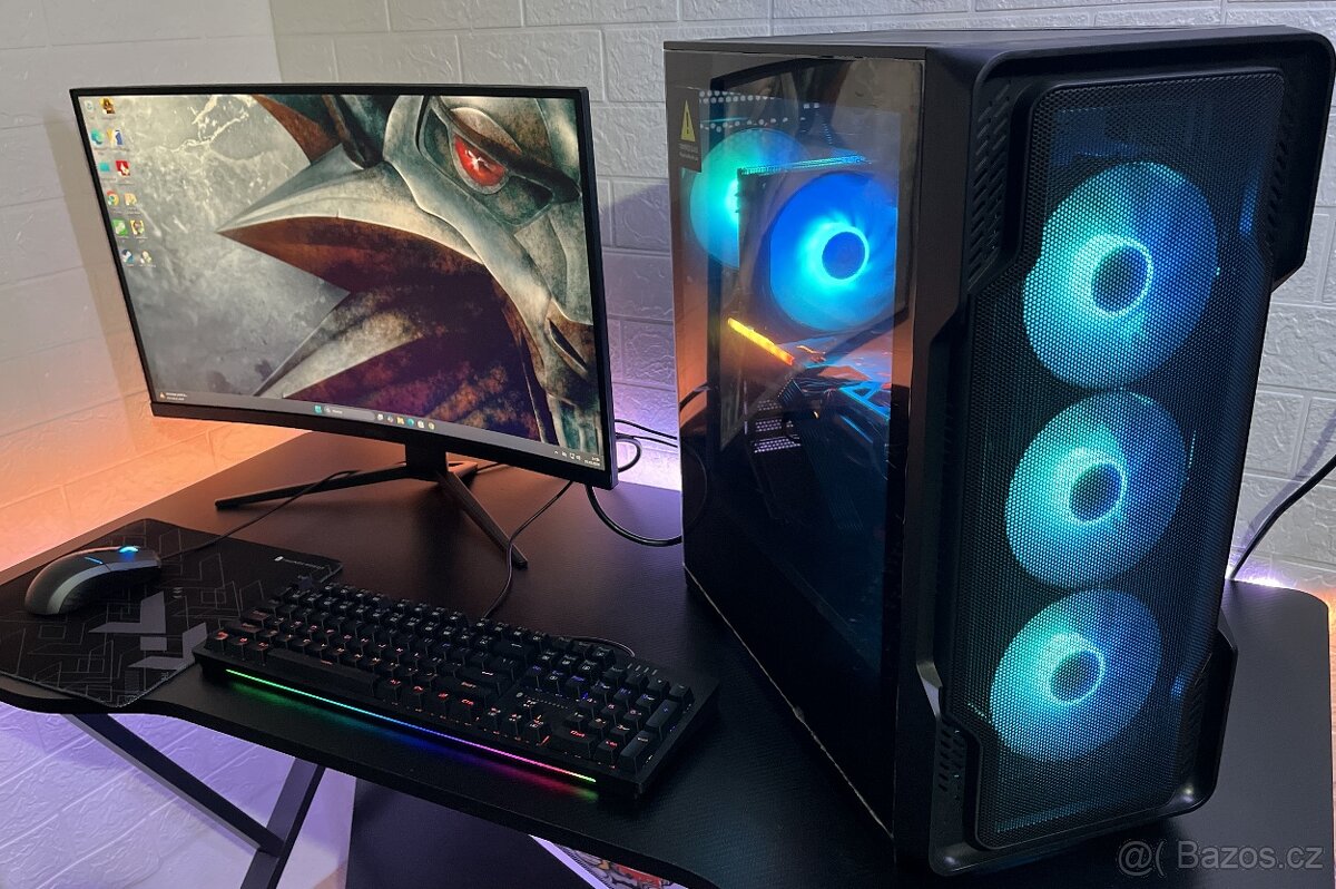 Herní Počítač|Ryzen 5|RX6700XT 12GB|ZÁRUKA|SERVIS| - 4