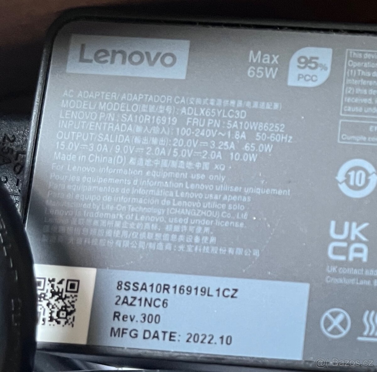 Lenovo USB-C 65W nabijecka - 4