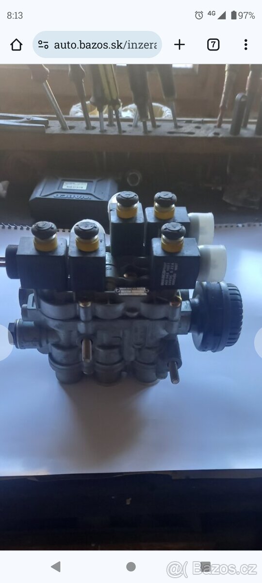 Wabco elektromagneticky ventil - 4