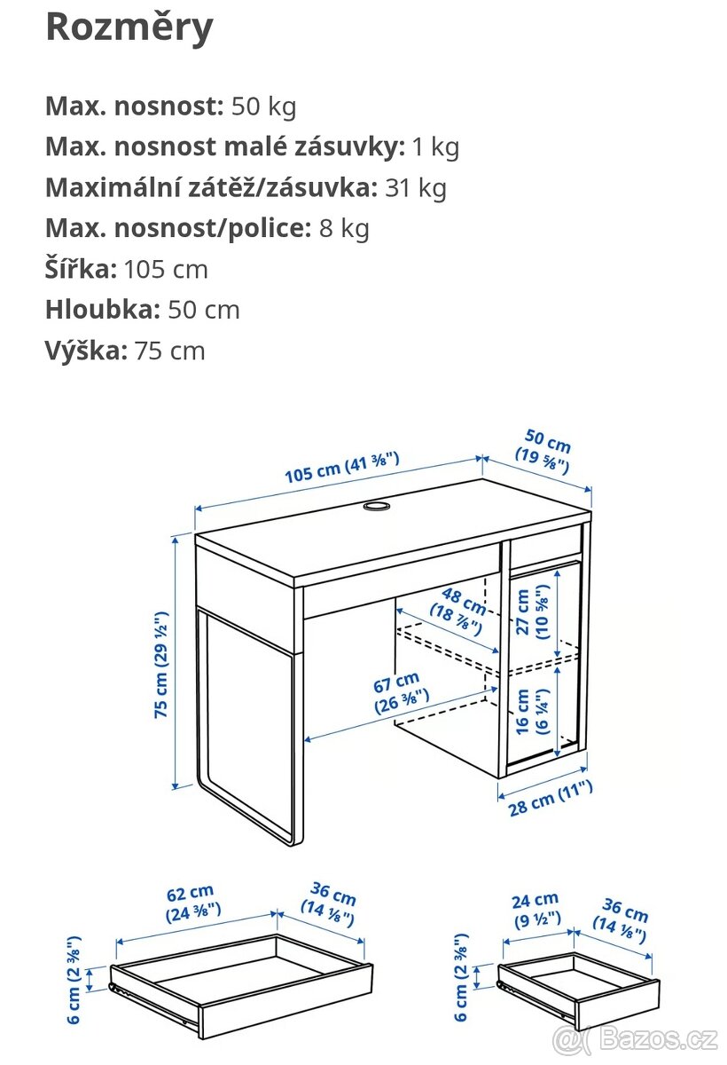 IKEA stůl - 4