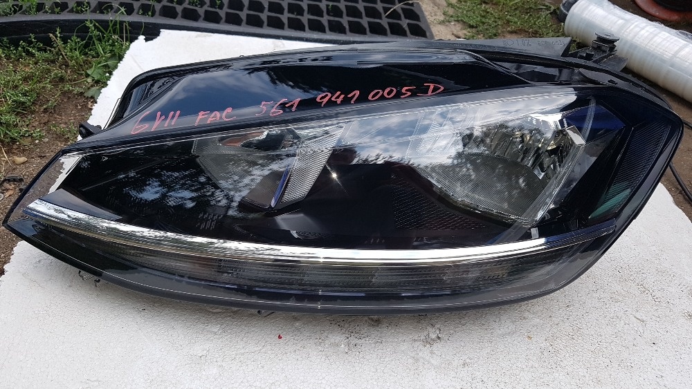 vw golf VII. hb i variant 4x kapota, blatníky světla dveře - 4