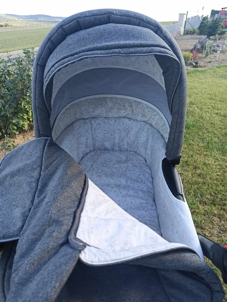 Kočárek Tudore Trapper grey stone 3 kombinace - 4