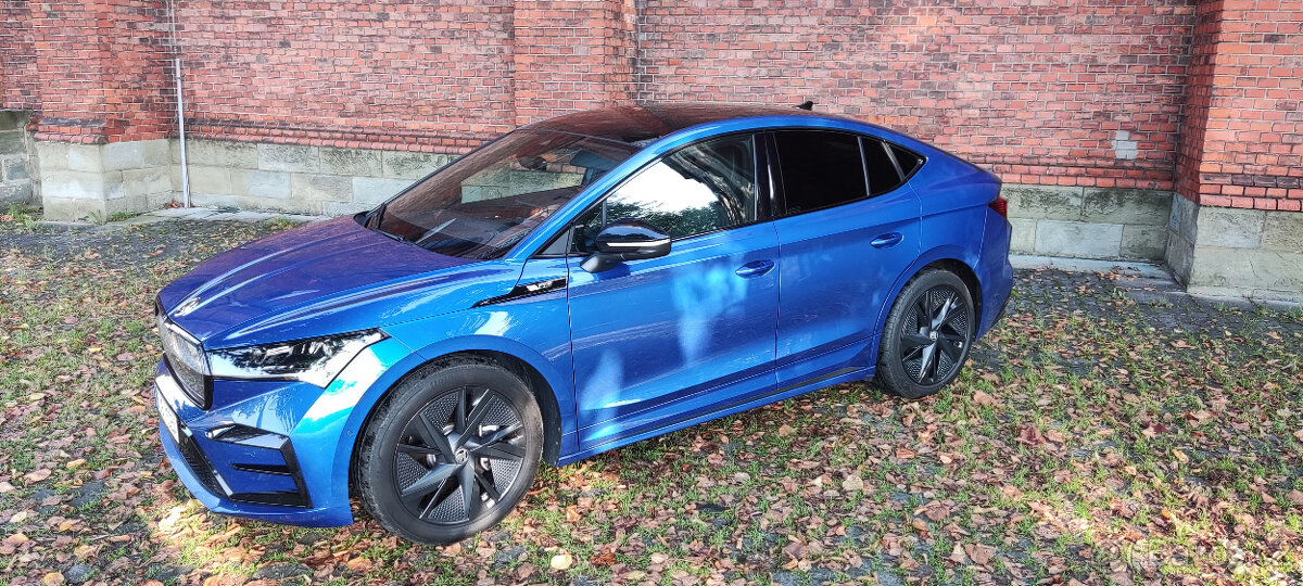 Škoda Enyaq VRS 220kW IV 82kWh, záruka, odp DPH - 4