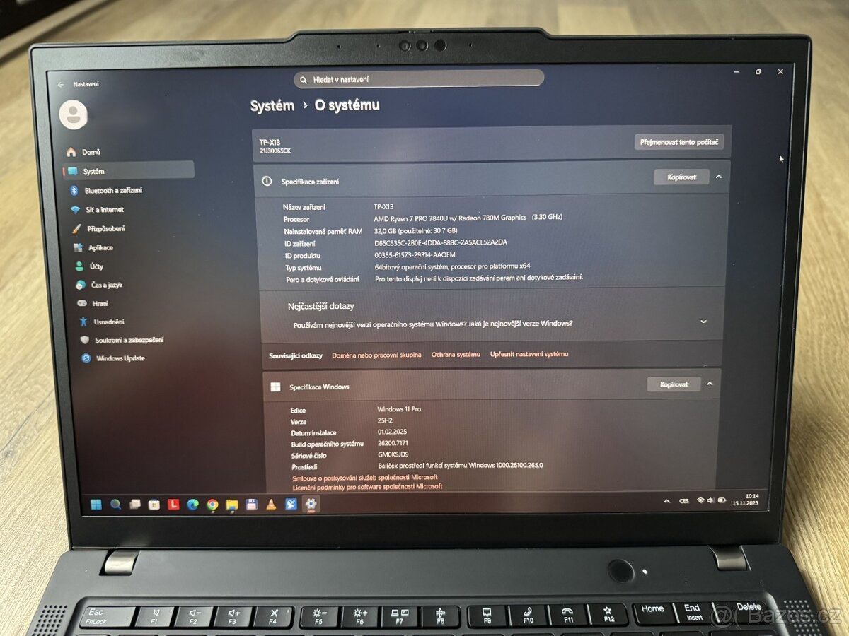 Lenovo Thinkpad X13 Gen 4 AMD - 4
