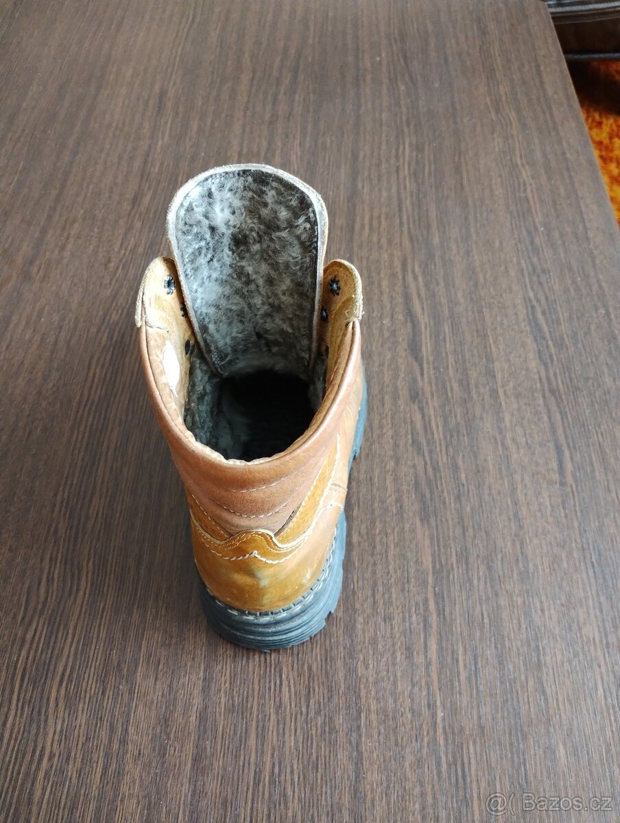 Zimní boty kožené 40 - 4