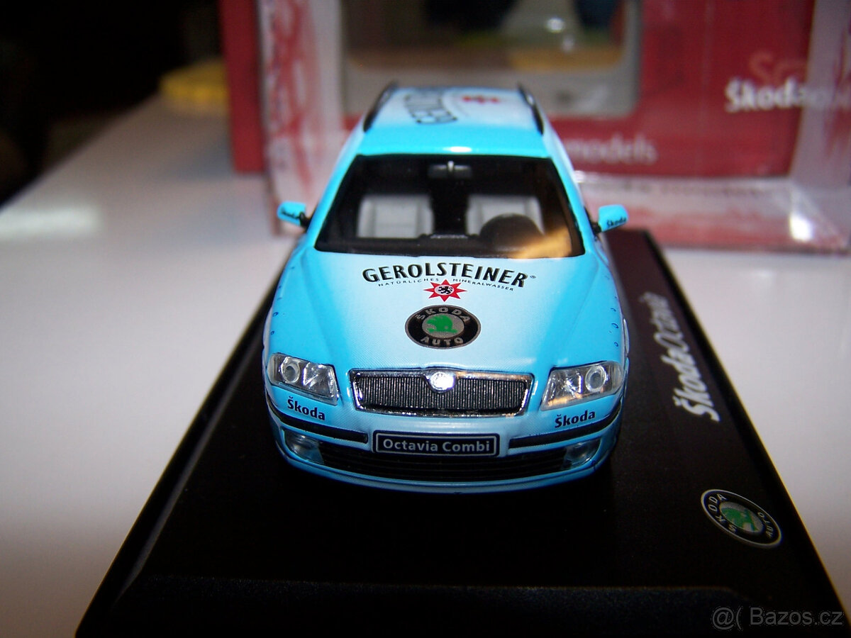 ŠKODA OCTAVIA Combi GEROLSTEINER TDF tour de France 1/43 mod - 4