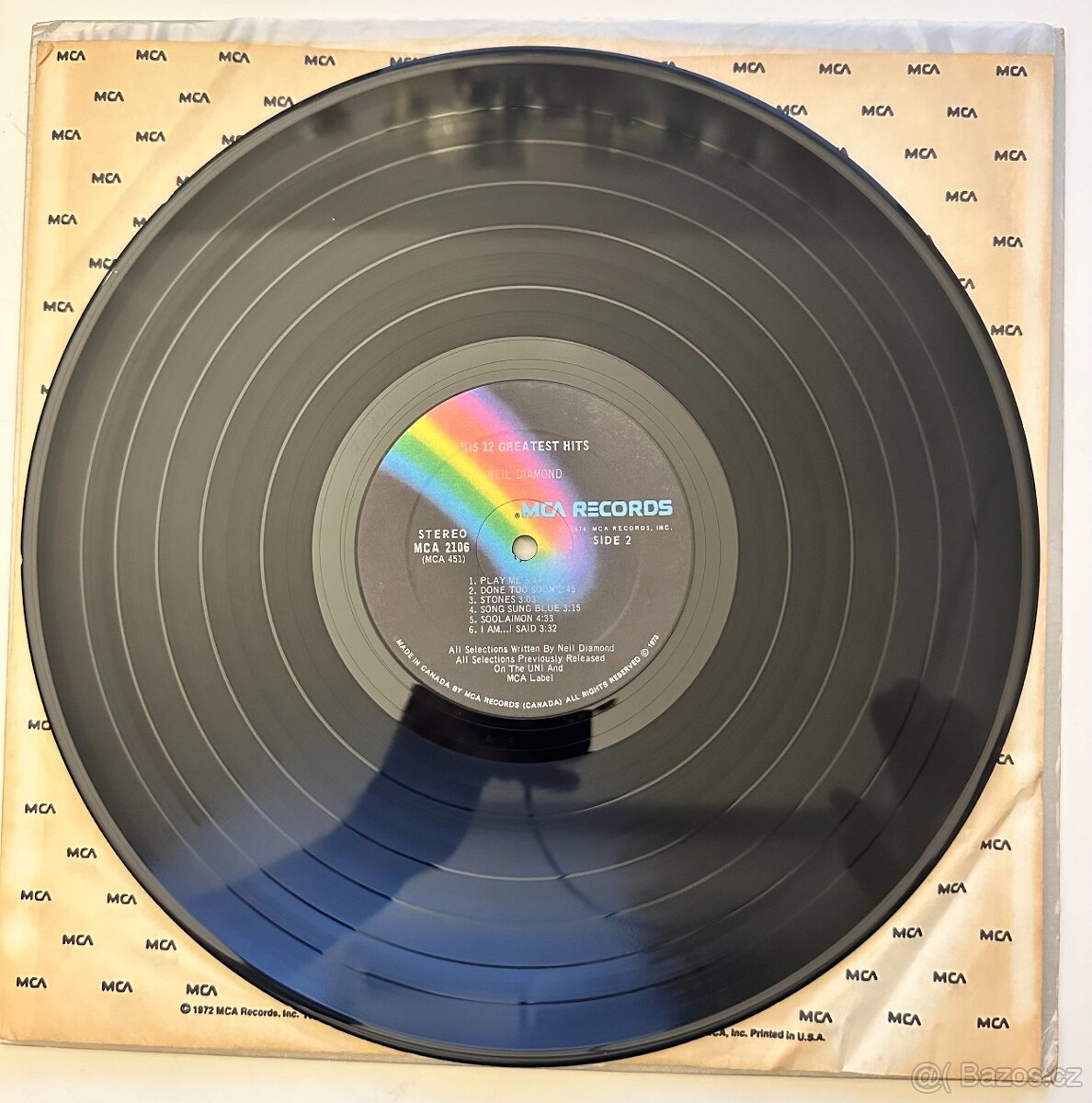 Neil Diamond - His 12 Greatest Hits (LP) - 4