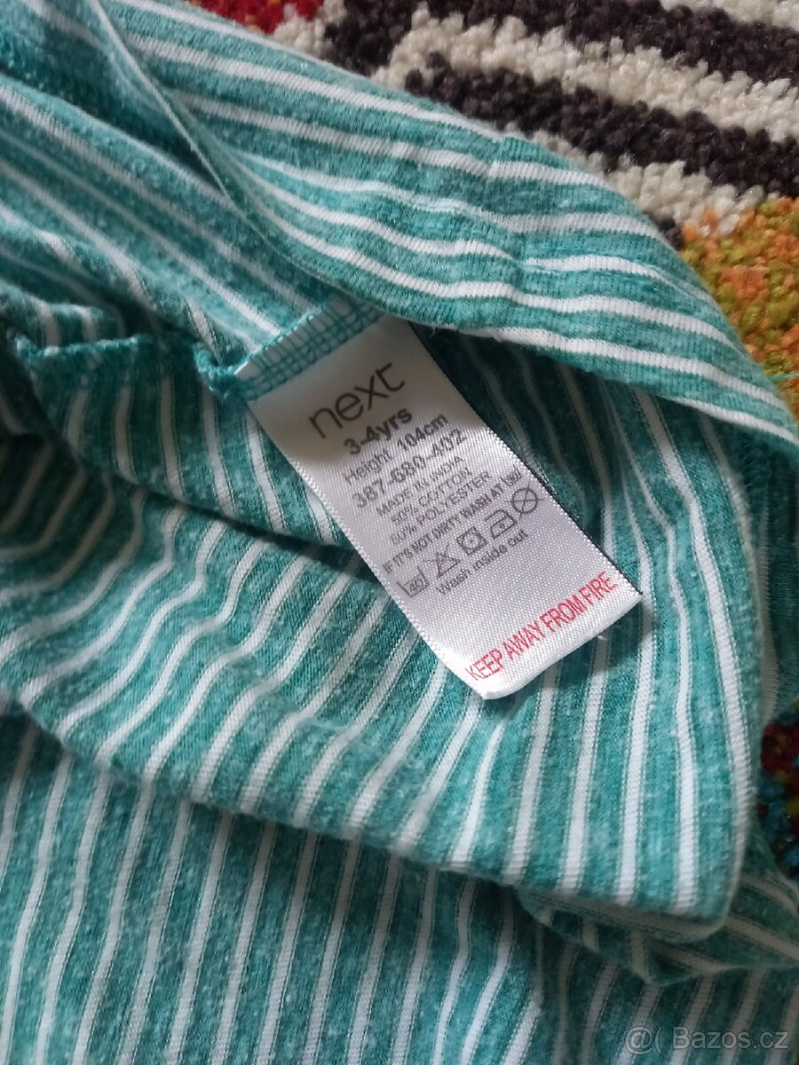 Dívčí letní šaty vel. 104 - 4