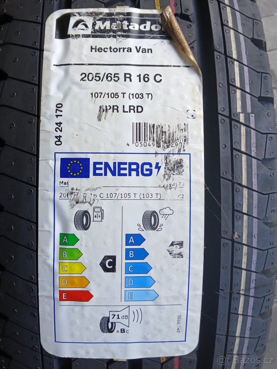 Matador 205/65R16C letní - 4