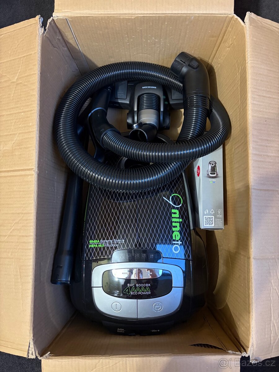 Prodám vysavač SENCOR SVC 9000BK – TOP stav - 4