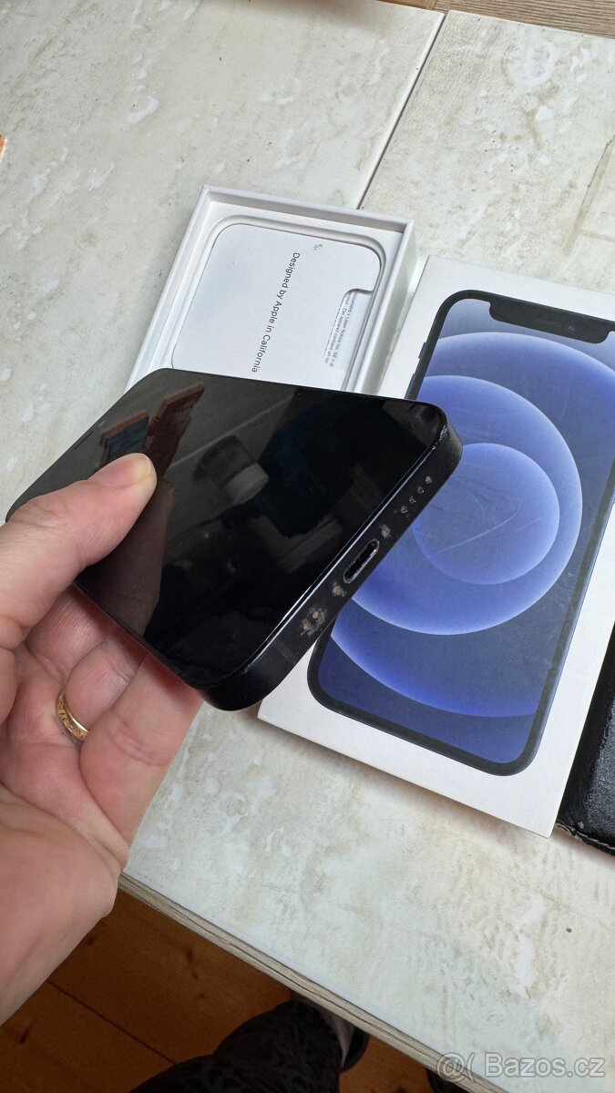 IPhone 12mini 64GB černý, pěkný stav - 4