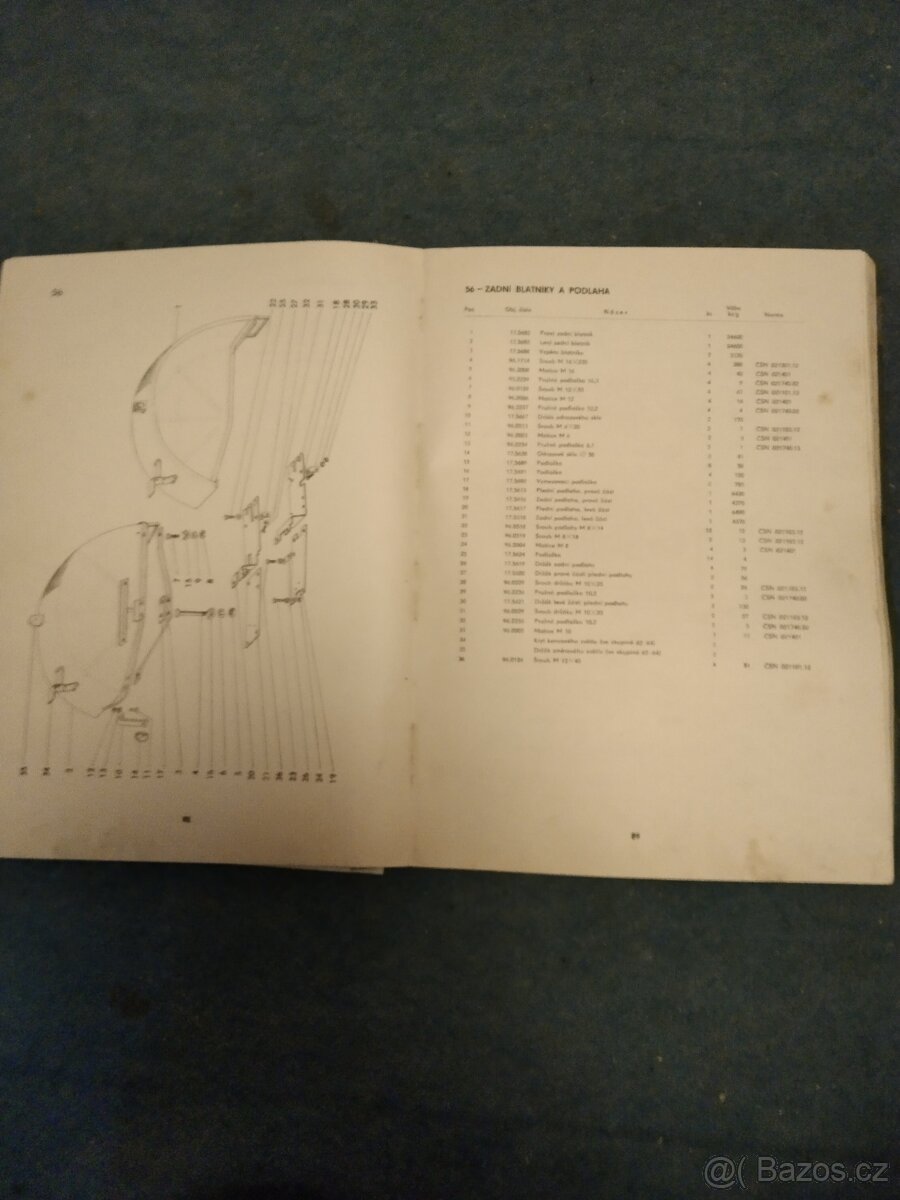 Zetor Super originální katalog ND - 4