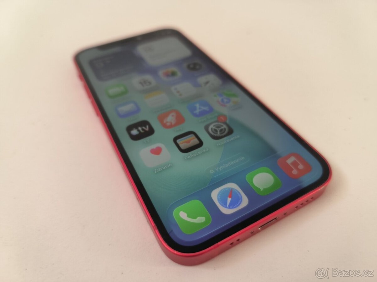 apple iphone 12 mini 64gb Red / Batéria 100% - 4