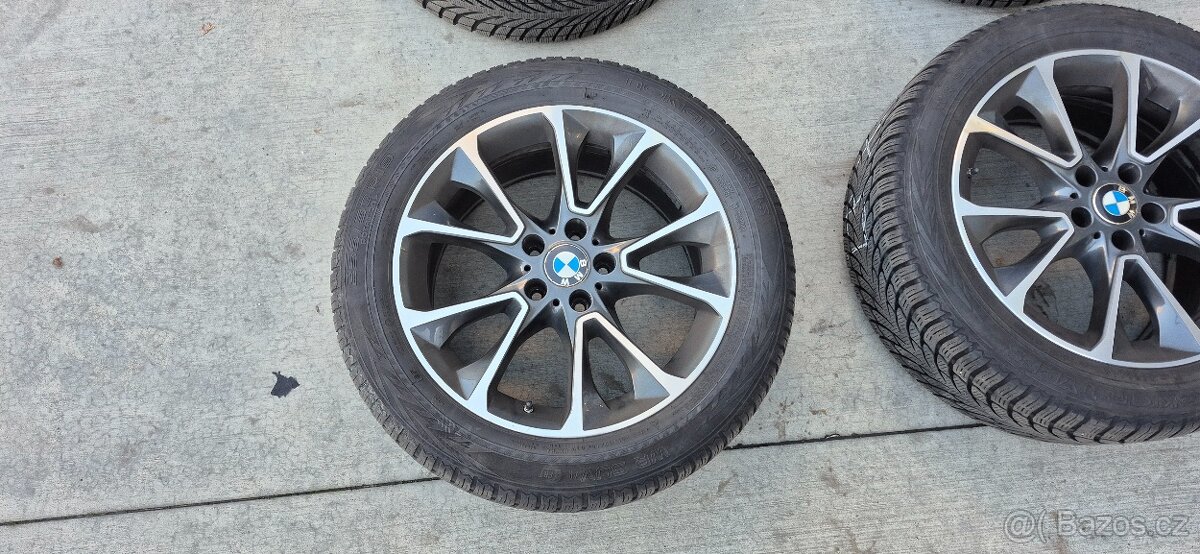 Alu disky R19 BMW X5 F15 Styling 449 zimní pneu - 4