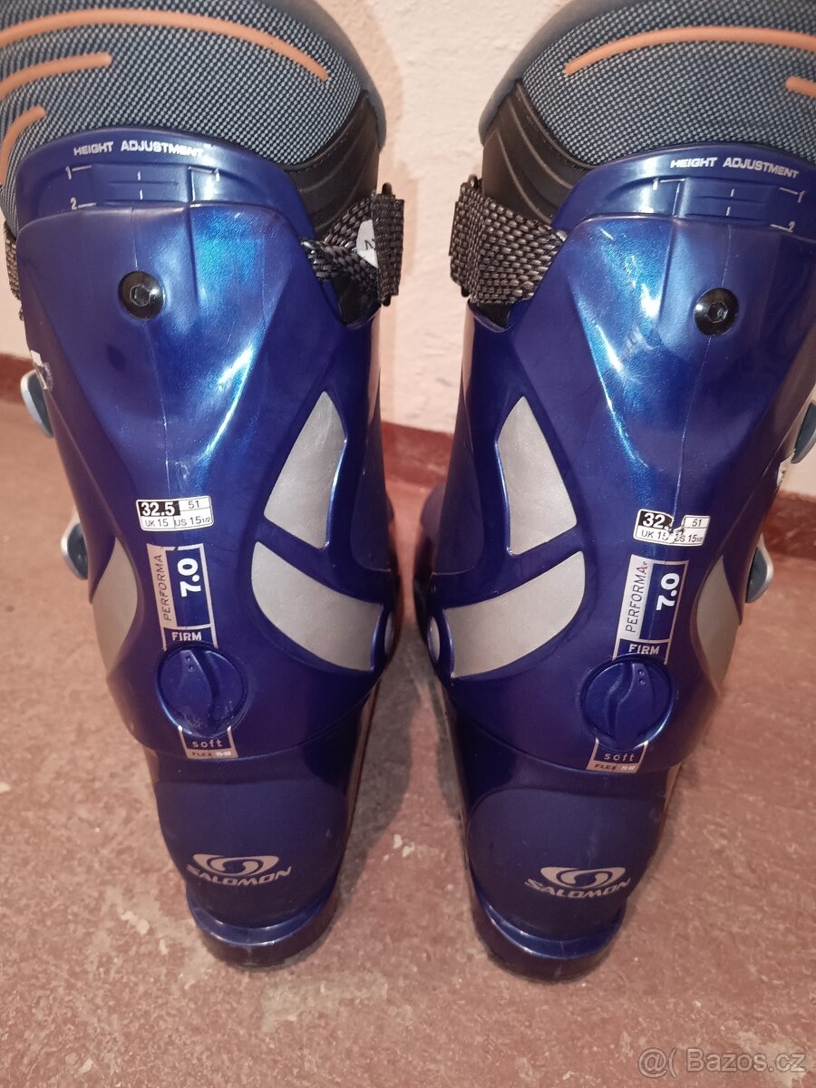 Prodám lyžařský set boty Salomon, lyže Head - 4