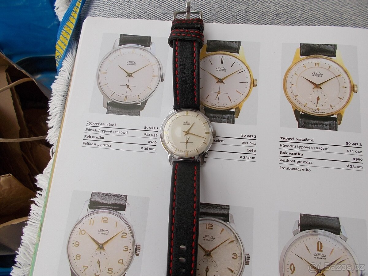jaknove luxusni nenosene hodinky prim traktor 1960 funkcni - 4
