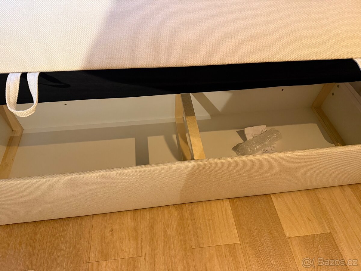 Čalounėná box spring postel - 4
