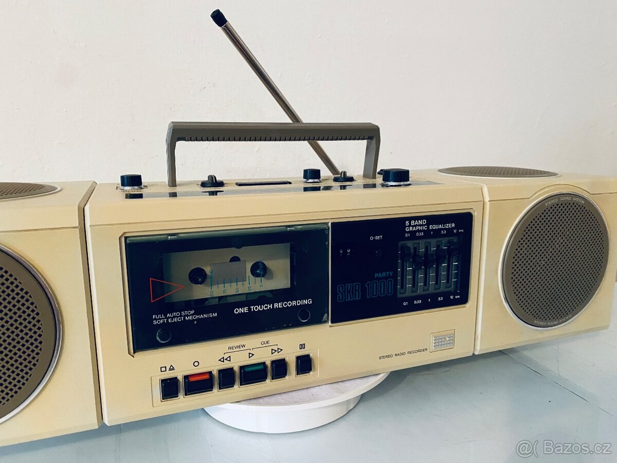 Radiomagnetofon RFT SKR 1000 Party, rok 1989 - 4